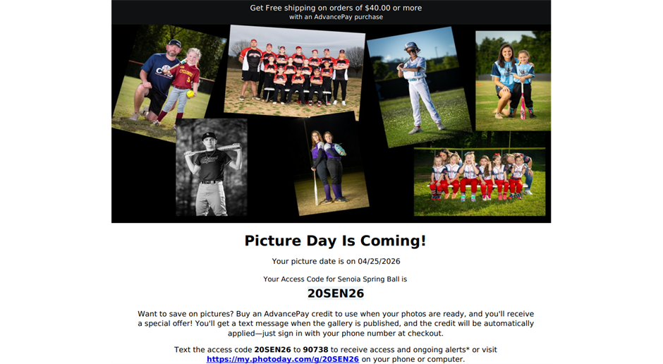 PICTURE DAY SPRING 2026